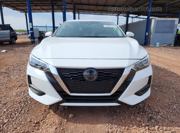 3N1AB8CV2NY309540 2022 NISSAN SENTRA White Вид спереду