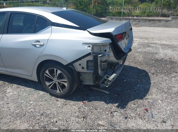 3N1AB8CV2NY315855 2022 NISSAN SENTRA Silver Դիմացի տեսք