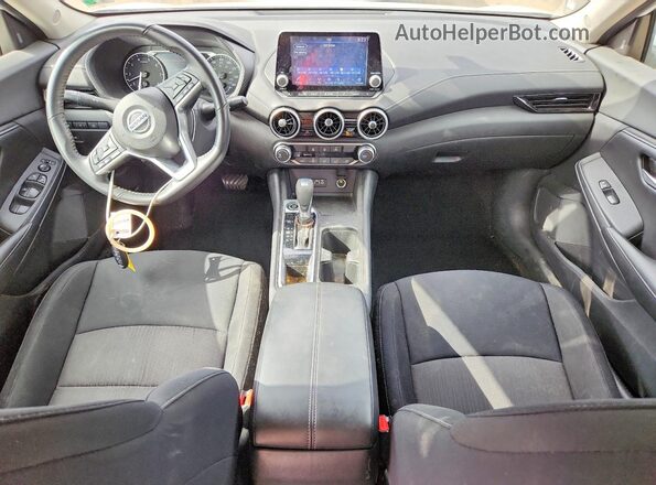 3N1AB8CV2NY316066 2022 NISSAN SENTRA White Dashboard view