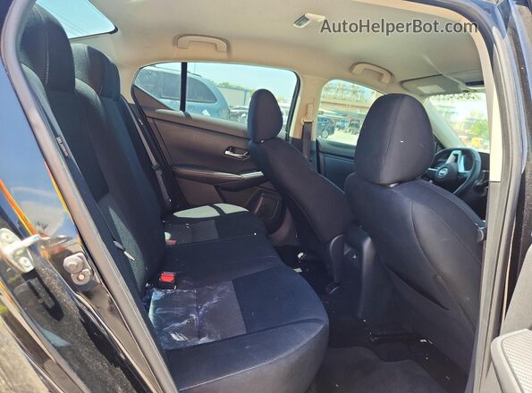 3N1AB8CV2PY227147 2023 NISSAN SENTRA Black Vista de los asientos traseros