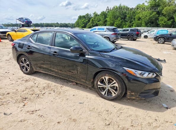 3N1AB8CV2PY280270 2023 NISSAN SENTRA Black Передня права чверть