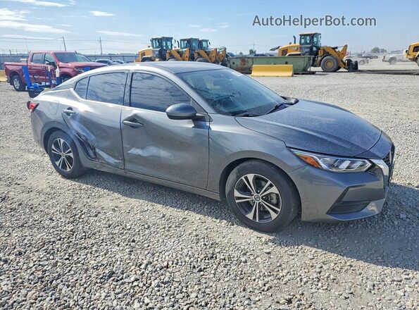 3N1AB8CV2PY308486 2023 NISSAN SENTRA Gray Delantero derecho