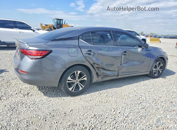 3N1AB8CV2PY308486 2023 NISSAN SENTRA Gray Trasero derecho