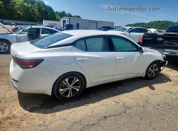 3N1AB8CV2PY311355 2023 NISSAN SENTRA Белый Задняя правая четверть
