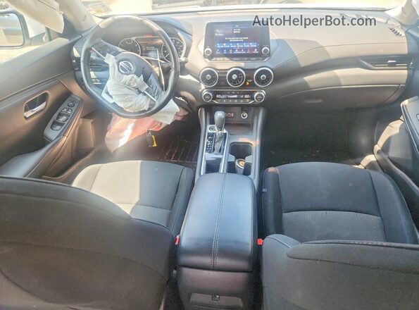 3N1AB8CV2PY311355 2023 NISSAN SENTRA Белый Вид панели приборов
