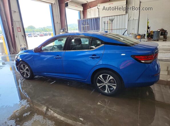 3N1AB8CV2PY320704 2023 NISSAN SENTRA Blue უკანა მარცხენა
