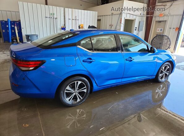 3N1AB8CV2PY320704 2023 NISSAN SENTRA Blue უკანა მარჯვენა