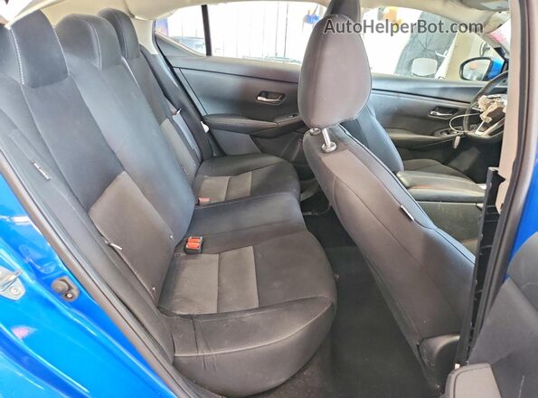 3N1AB8CV2PY320704 2023 NISSAN SENTRA Blue უკანა სავარძლების ხედი