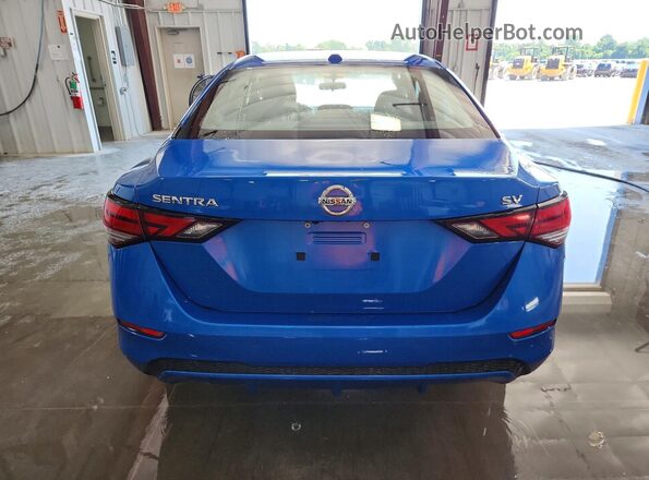 3N1AB8CV2PY320704 2023 NISSAN SENTRA Blue უკანა ხედი