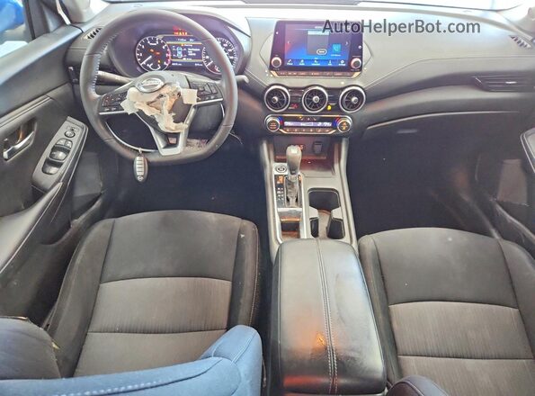 3N1AB8CV2PY320704 2023 NISSAN SENTRA Blue წინა პანელის ხედი