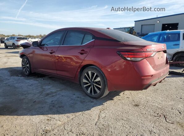 3N1AB8CV2RY211601 2024 NISSAN SENTRA Burgundy Tył lewy
