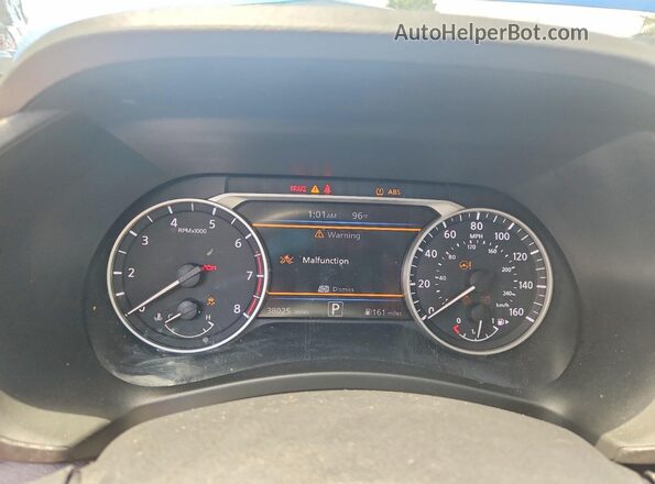3N1AB8CV2RY234926 2024 NISSAN SENTRA Blue Սարքավորումների վահանակի տեսք
