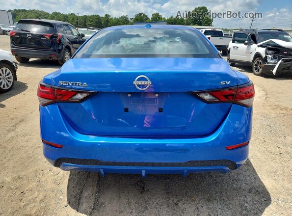 3N1AB8CV2RY234926 2024 NISSAN SENTRA Blue Հետևի տեսք
