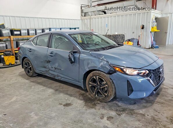 3N1AB8CV2RY263231 2024 NISSAN SENTRA Blue Front right