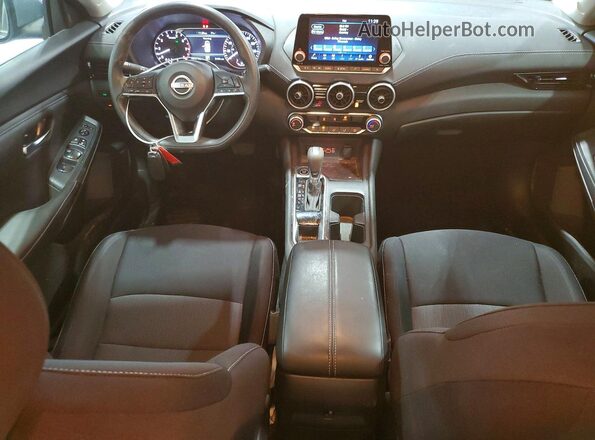 3N1AB8CV2RY263231 2024 NISSAN SENTRA Blue Dashboard view