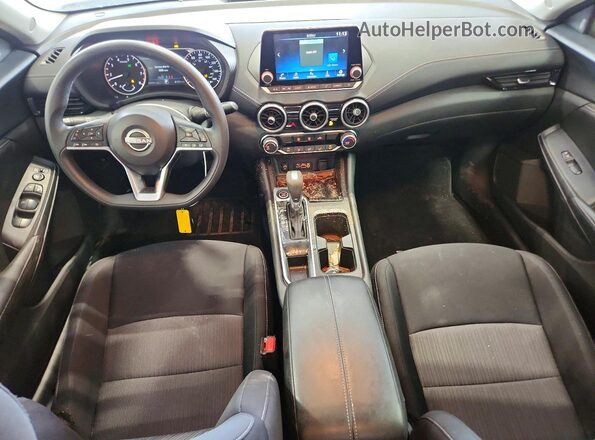 3N1AB8CV2RY272530 2024 NISSAN SENTRA Серебряный Вид панели приборов