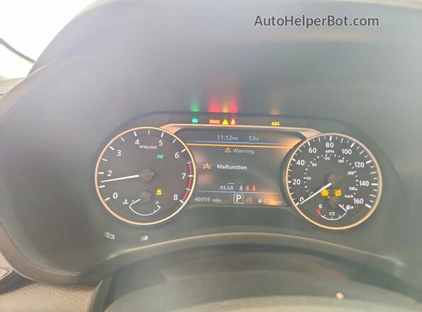 3N1AB8CV2RY272530 2024 NISSAN SENTRA Серебряный Вид щитка приборов