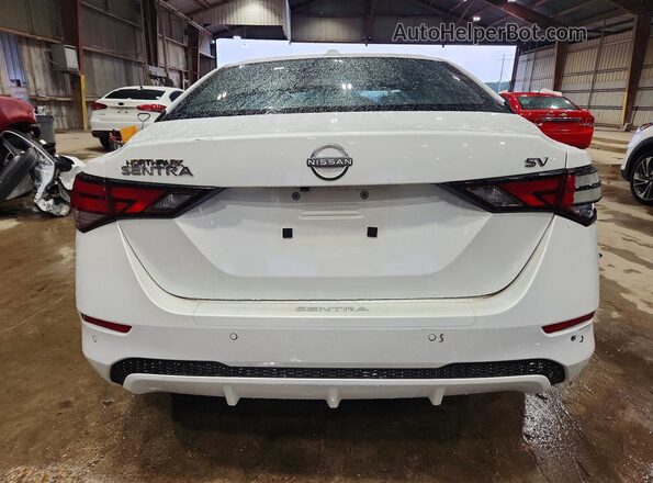 3N1AB8CV2RY280871 2024 NISSAN SENTRA White Հետևի տեսք