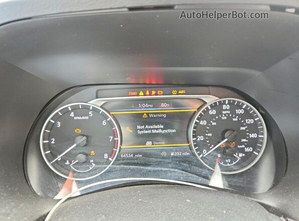 3N1AB8CV2RY280871 2024 NISSAN SENTRA White Սարքավորումների վահանակի տեսք
