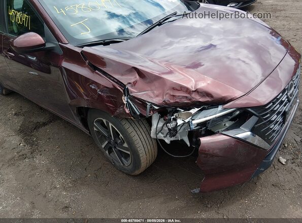 3N1AB8CV2RY300522 2024 NISSAN SENTRA Burgundy Widok z przodu