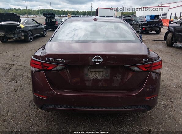 3N1AB8CV2RY300522 2024 NISSAN SENTRA Burgundy 