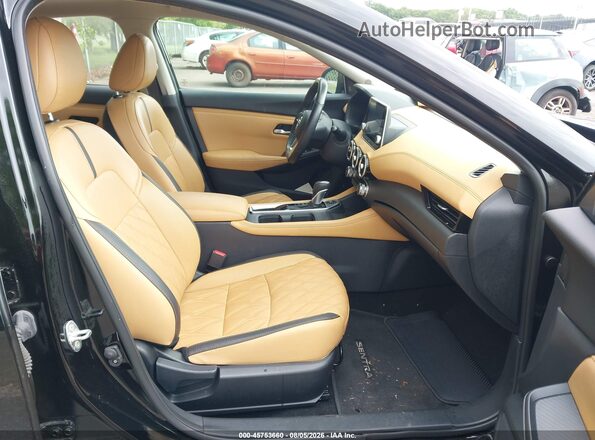 3N1AB8CV2RY304375 2024 NISSAN SENTRA Black Widok wnętrza z przodu