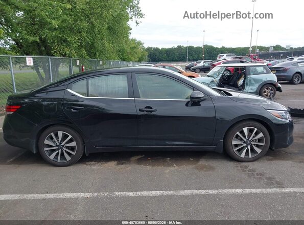 3N1AB8CV2RY304375 2024 NISSAN SENTRA Black Widok wnętrza z tyłu