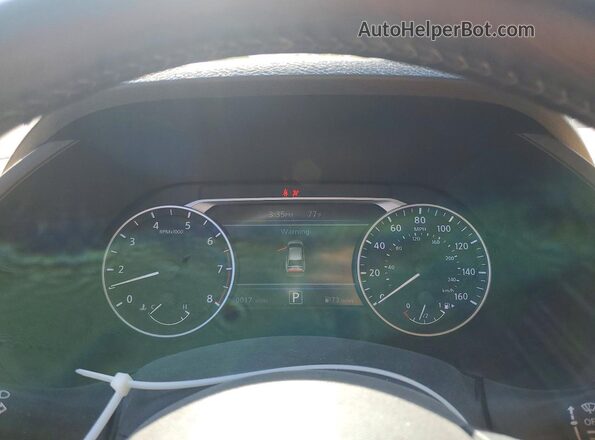 3N1AB8CV2RY307650 2024 NISSAN SENTRA Gray Instrument cluster view