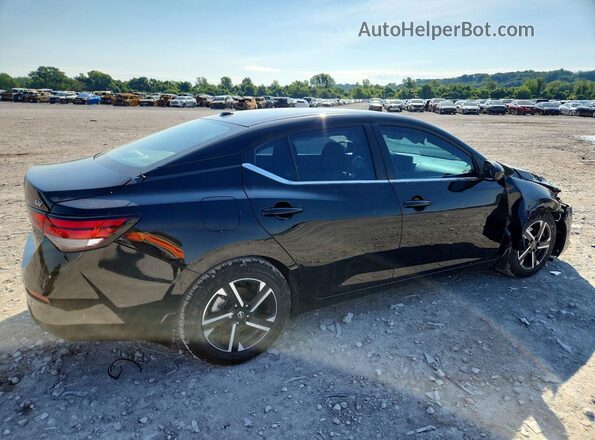 3N1AB8CV2RY310015 2024 NISSAN SENTRA Черный Задняя правая четверть