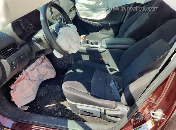 3N1AB8CV2RY339238 2024 NISSAN SENTRA Бордовый Вид салона спереди