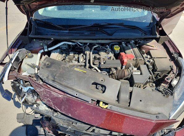 3N1AB8CV2RY339238 2024 NISSAN SENTRA Бордовый Вид задней части салона