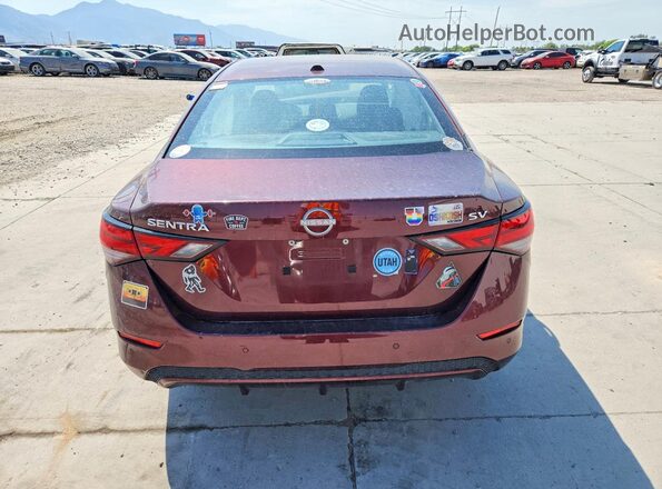 3N1AB8CV2RY339238 2024 NISSAN SENTRA Бордовый Вид сзади