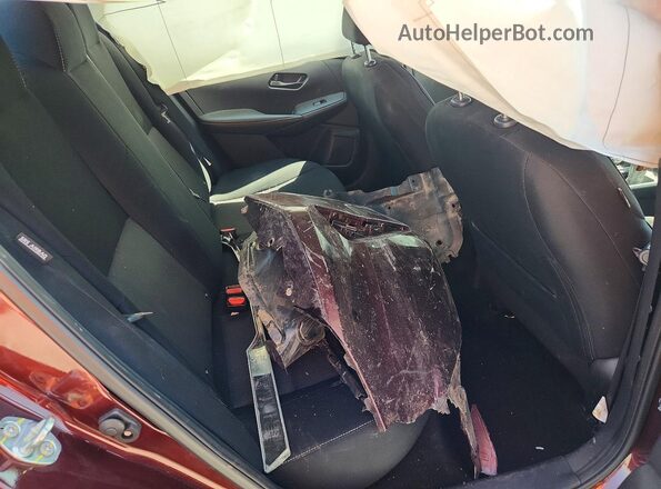 3N1AB8CV2RY339238 2024 NISSAN SENTRA Бордовый Вид задних сидений