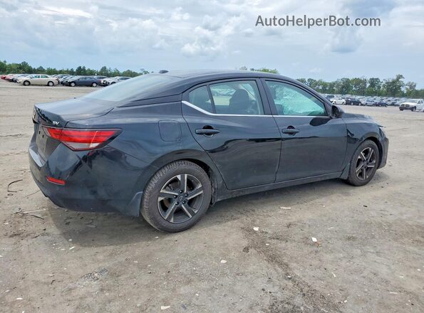 3N1AB8CV2RY358324 2024 NISSAN SENTRA Black უკანა მარჯვენა