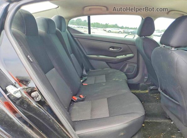 3N1AB8CV2RY358324 2024 NISSAN SENTRA Black უკანა სავარძლების ხედი