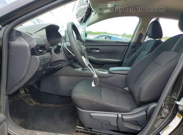 3N1AB8CV2RY358324 2024 NISSAN SENTRA Black წინა სალონის ხედი