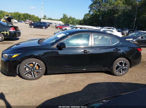 3N1AB8CV2RY383871 2024 NISSAN SENTRA Black Панорамний вид салону 360°