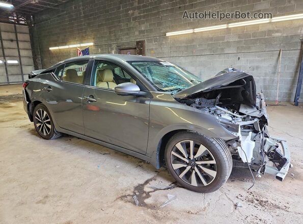 3N1AB8CV2SY202998 2025 NISSAN SENTRA Gray Przód prawy