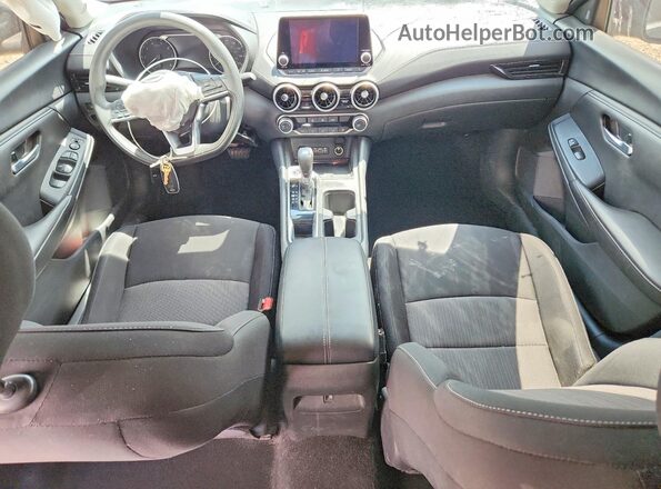 3N1AB8CV2SY213466 2025 NISSAN SENTRA Black წინა პანელის ხედი