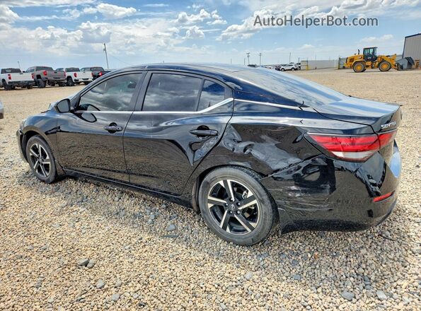 3N1AB8CV2SY213466 2025 NISSAN SENTRA Black უკანა მარცხენა