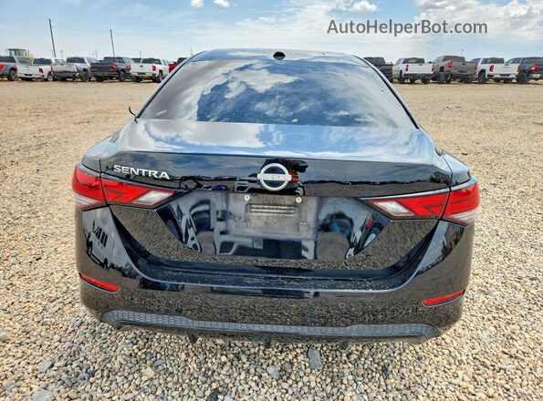 3N1AB8CV2SY213466 2025 NISSAN SENTRA Black უკანა ხედი