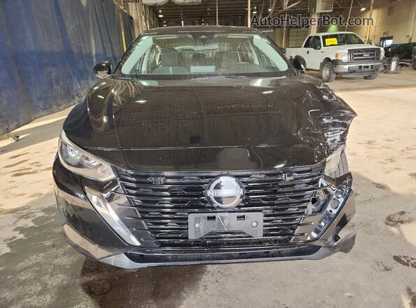 3N1AB8CV2SY231336 2025 NISSAN SENTRA Black Widok naklejki z numerem VIN