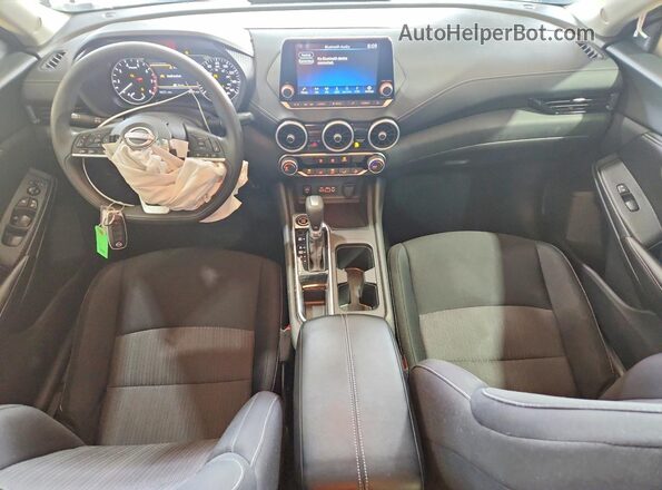 3N1AB8CV2SY231336 2025 NISSAN SENTRA Black Widok deski rozdzielczej