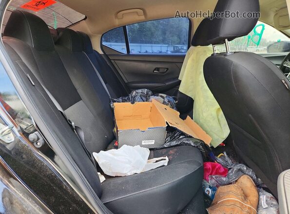 3N1AB8CV2SY242613 2025 NISSAN SENTRA Black Widok tylnych siedzeń