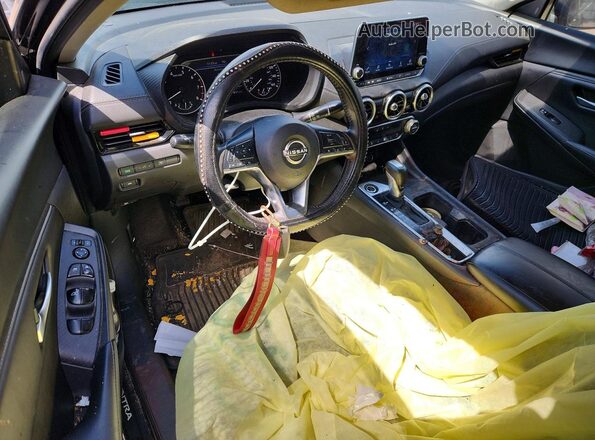3N1AB8CV2SY242613 2025 NISSAN SENTRA Black Widok deski rozdzielczej
