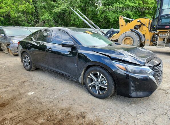 3N1AB8CV2SY242613 2025 NISSAN SENTRA Black Przód prawy