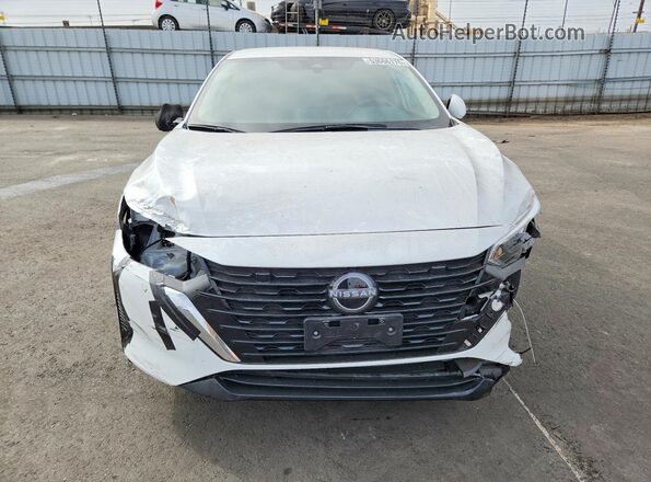 3N1AB8CV2SY248122 2025 NISSAN SENTRA White წინა ხედი