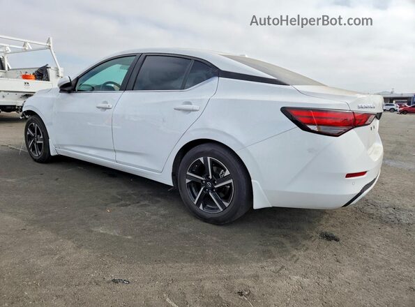 3N1AB8CV2SY248122 2025 NISSAN SENTRA White უკანა მარცხენა