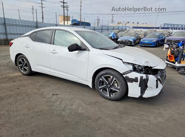 3N1AB8CV2SY248122 2025 NISSAN SENTRA White წინა მარჯვენა