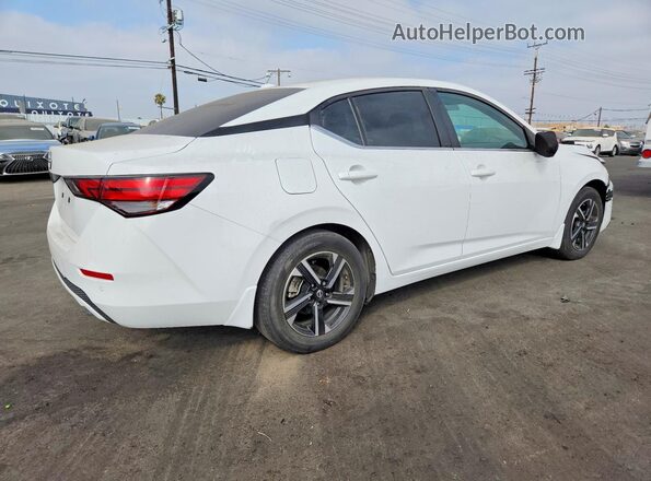 3N1AB8CV2SY248122 2025 NISSAN SENTRA White უკანა მარჯვენა